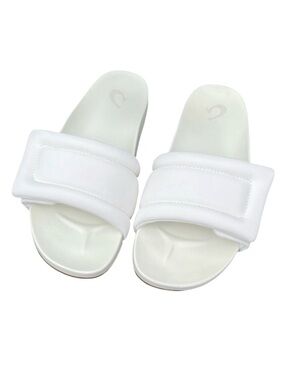 Olukai Sunbeam Slide Comfort Beach Sandals Off-White Women's Size 8 NWOT